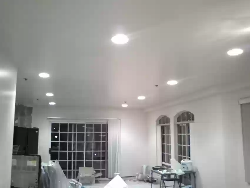 Can you install recessed lighting anywhere?